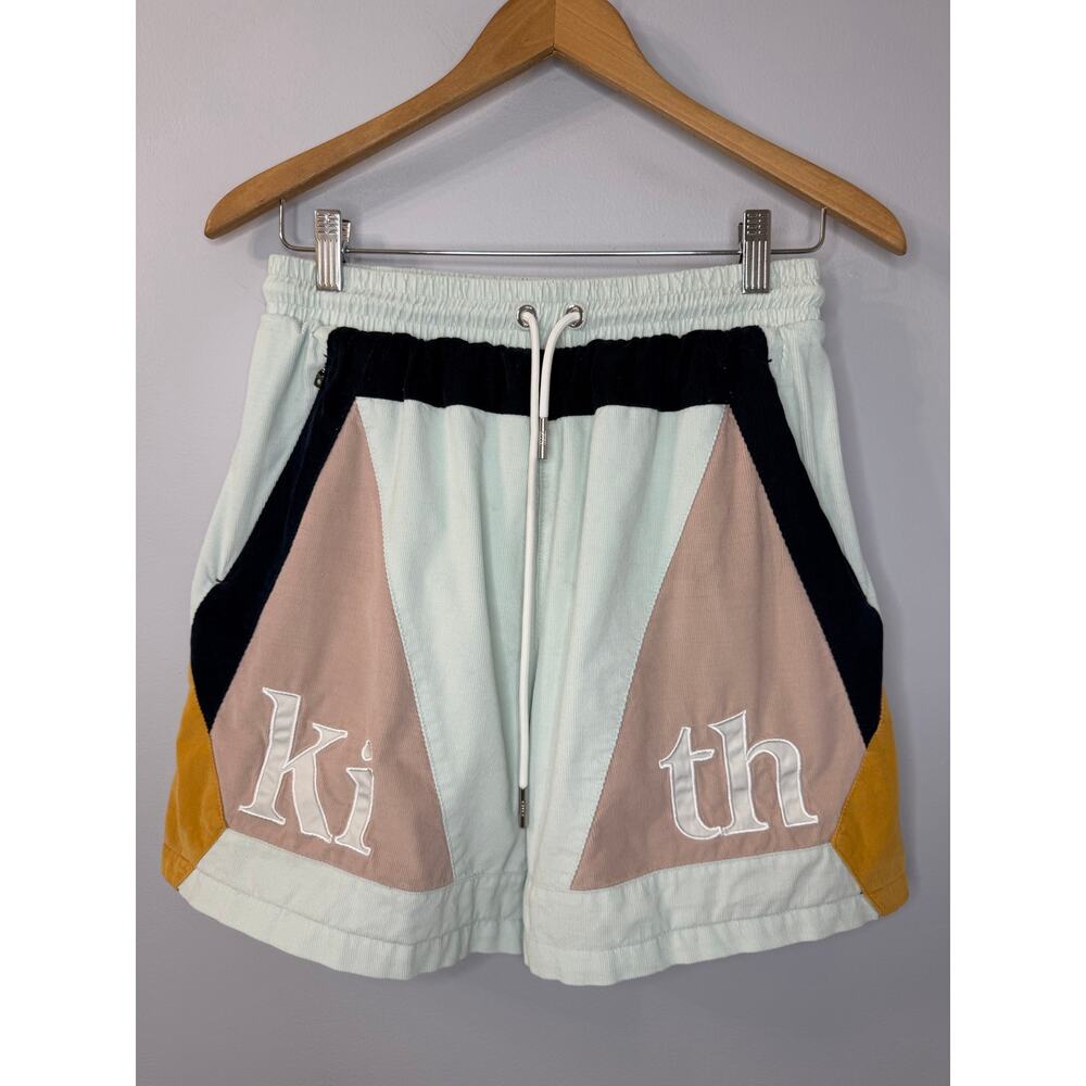 Kith Mixed Micro Cord Turbo Shorts Glisten Men's S Preppy